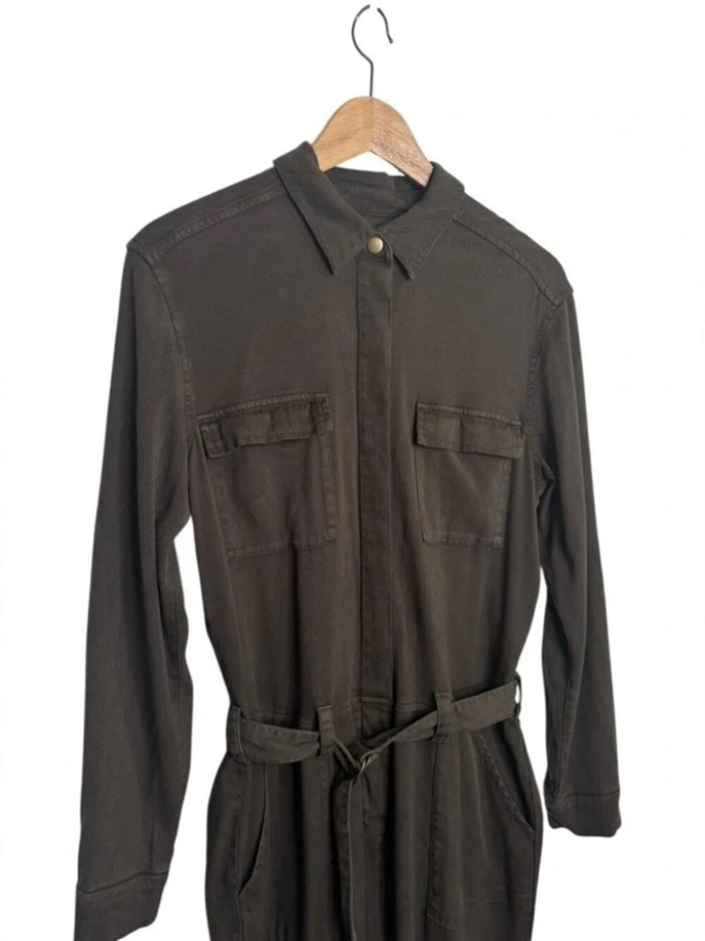 Michael Stars Utility Brown Jumpsuit Sz - Small - Picture 5 of 10
